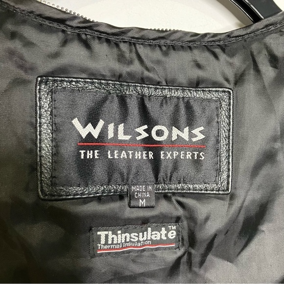 Wilsons zip in insulated vest black size medium - Picture 4 of 6